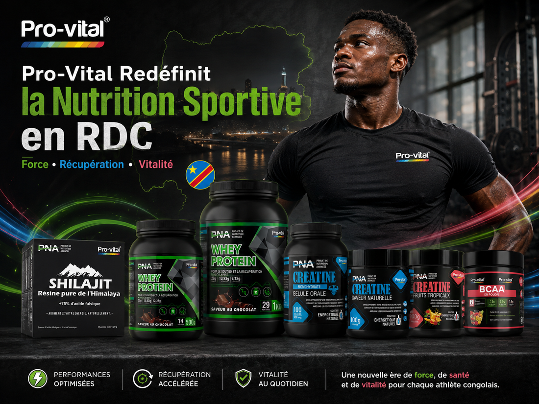 Forger des Champions : Comment Pro-Vital Redéfinit la Nutrition Sportive et la Vitalité en RDC