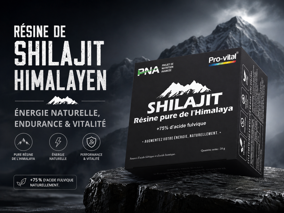 Résine de Shilajit Himalayen : Énergie Naturelle, Endurance & Vitalité