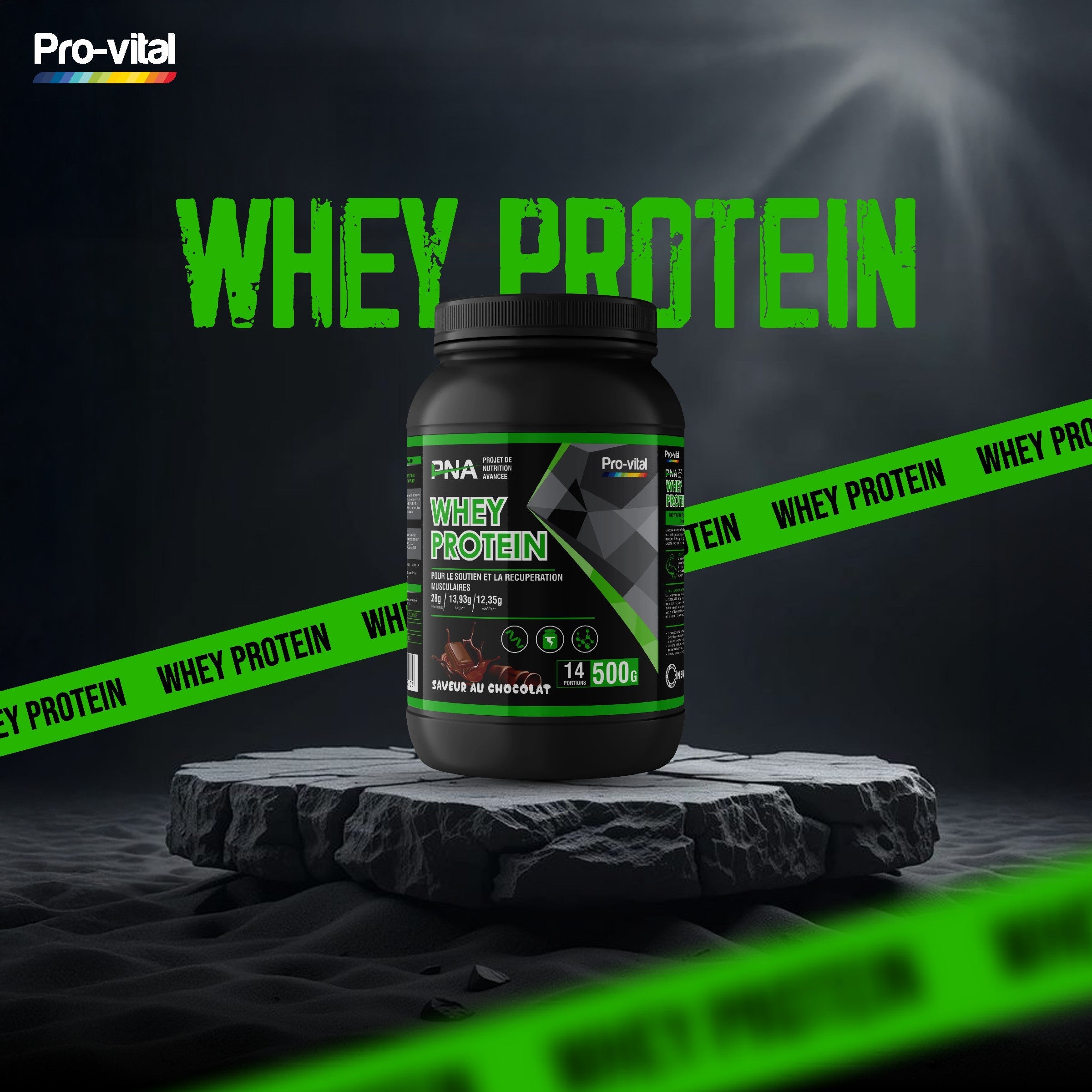 Pro-vital Whey Protein – Performance et récupération musculaire