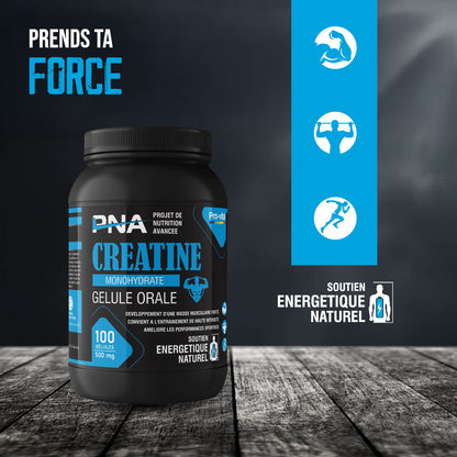 Avantages de la créatine Pro-Vital : force accrue, soutien énergétique naturel et meilleure récupération.